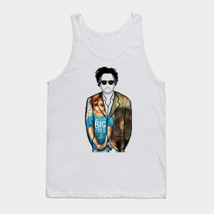 Tim Burton (Big Eyes) Portrait Tank Top